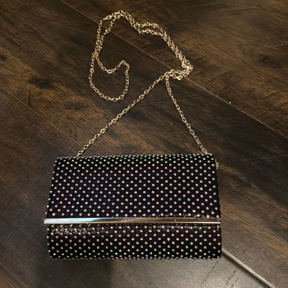Bedazzled rhinestone purse
